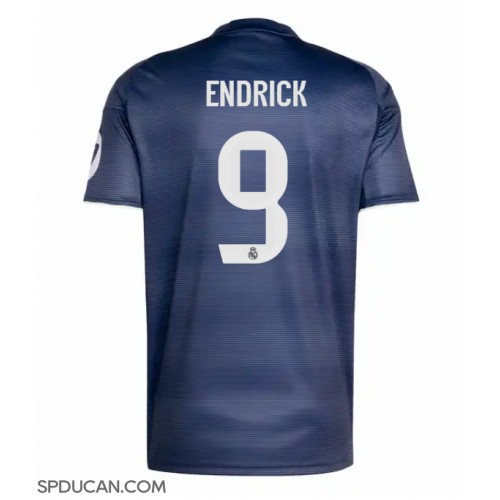 Muški Nogometni Dres Real Madrid Endrick #9 Gostujuci 2025-26 Kratak Rukav